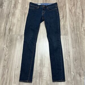 The Gap 1969 Always Skinny Low Rise Dark Blue Denim Size 28/6L